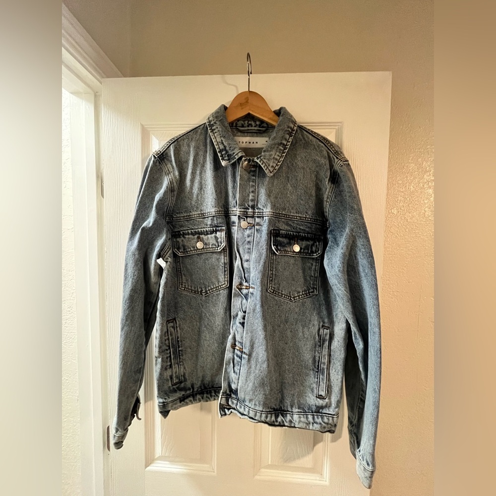 Mens Topman Denim Jacket